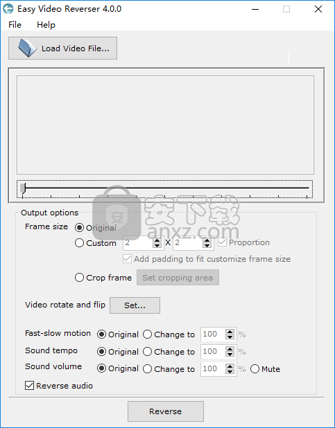 Easy Video Reverser(视频倒放软件)