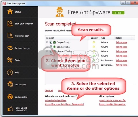 Free AntiSpyware(电脑系统反间谍软件)