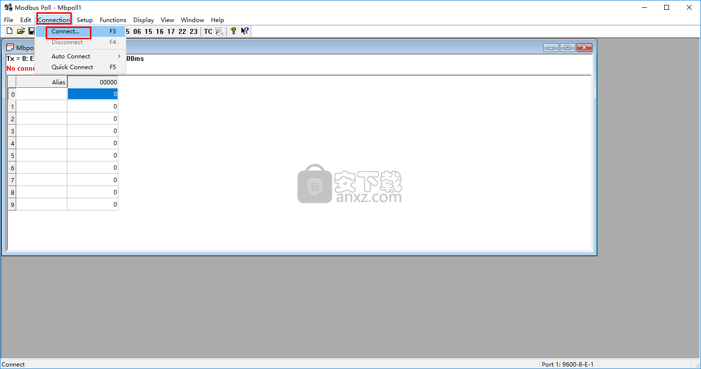 Modbus Poll(Modbus模拟器)