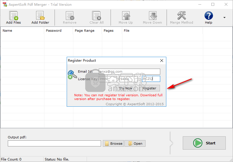 Axpertsoft PDF Merger(PDF合并工具)