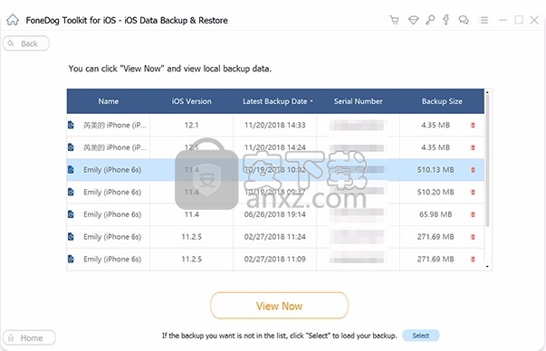 iOS Data Backup & Restore(数据文件备份与恢复工具)