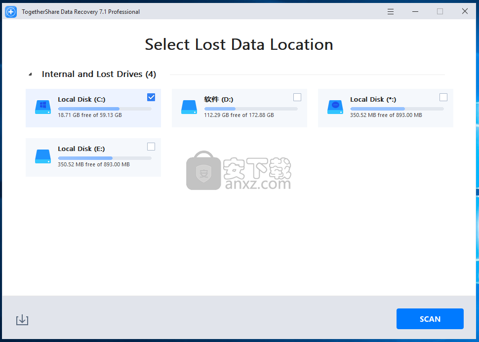 TogetherShare Data Recovery Pro 7.4 for ios download
