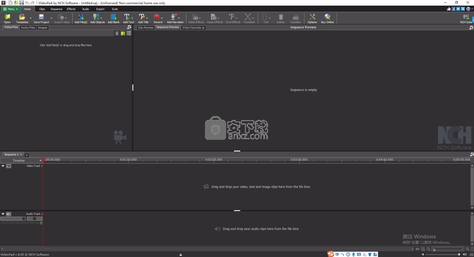 VideoPad Video Editor(迷你视频编辑器)