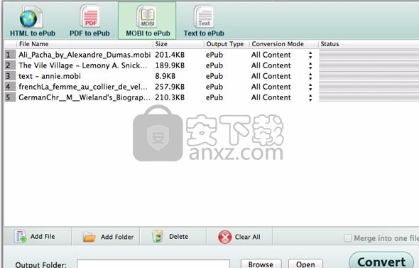 Coolmuster ePub Converter(文件格式转换工具)