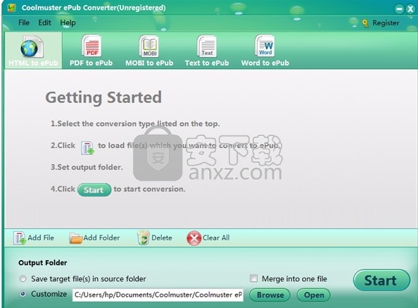 Coolmuster ePub Converter(文件格式转换工具)
