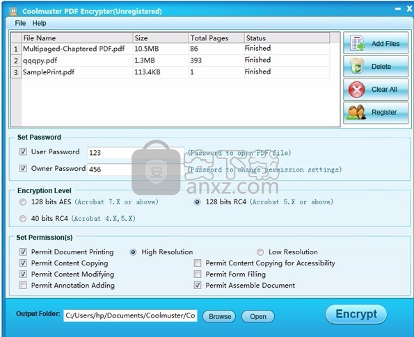 Coolmuster PDF Encrypter(PDF文件加密工具)