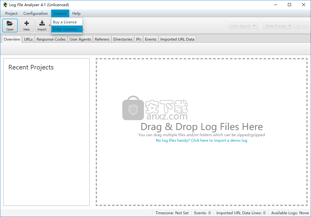 Screaming Frog Log File Analyser(站长日志分析软件)