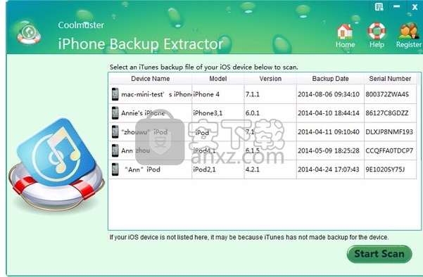Coolmuster iPhone Backup Extractor(备份提取工具)
