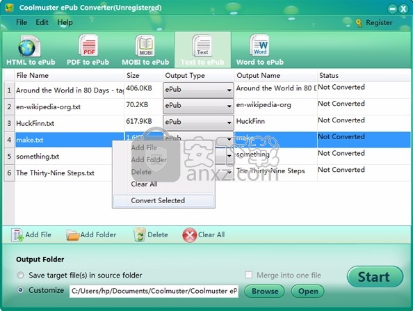 Coolmuster ePub Converter(文件格式转换工具)