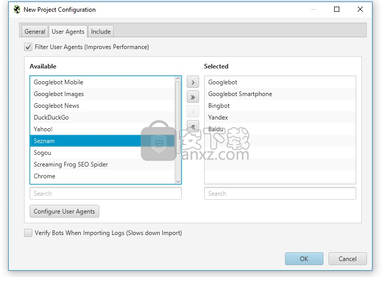 Screaming Frog Log File Analyser(站长日志分析软件)