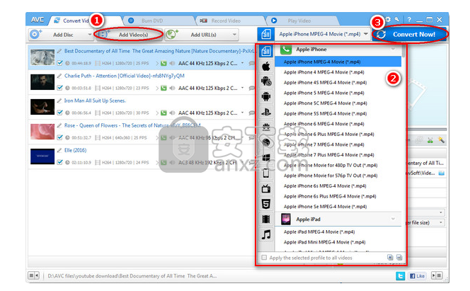 Any Video Converter(万能视频转换器)