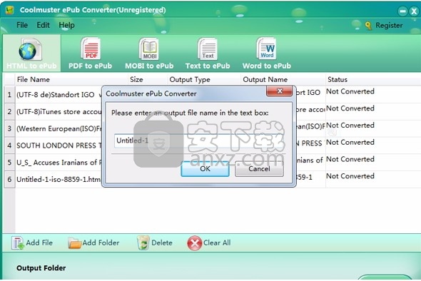 Coolmuster ePub Converter(文件格式转换工具)