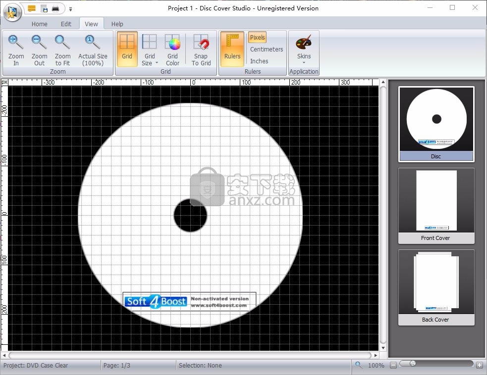 Soft4Boost Disc Cover Studio(光盘封面设计工具)