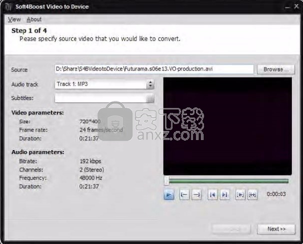Soft4Boost Video to Device(视频文件转换工具)
