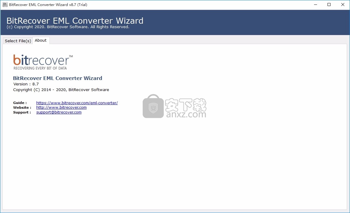 BitRecover EML Converter Wizard(eml文件转换器)