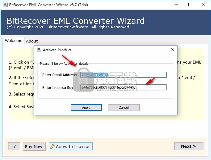 BitRecover EML Converter Wizard(eml文件转换器)