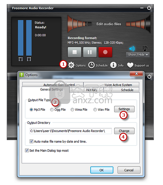 Freemore Audio Recorder(Freemore录音机)