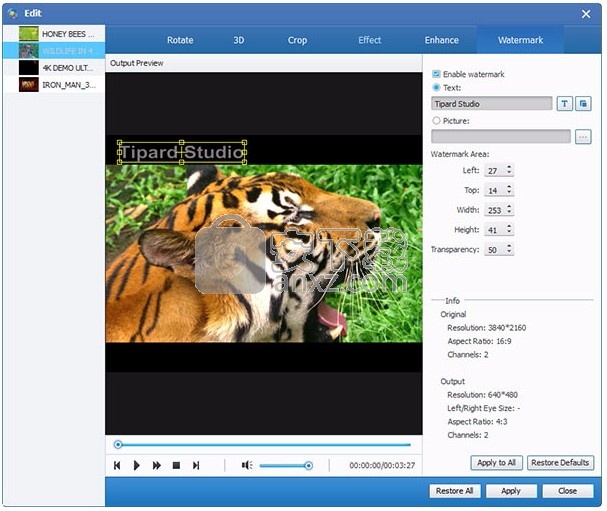 Tipard Video Enhancer(视频增强工具)