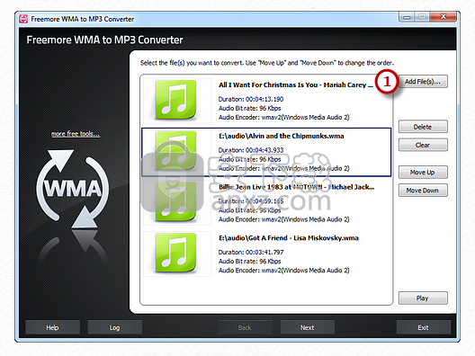 Freemore WMA to MP3 Converter(WMA转MP3转换器)