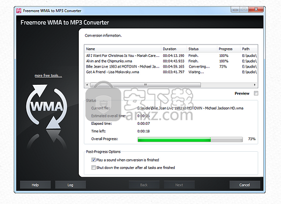 Freemore WMA to MP3 Converter(WMA转MP3转换器)