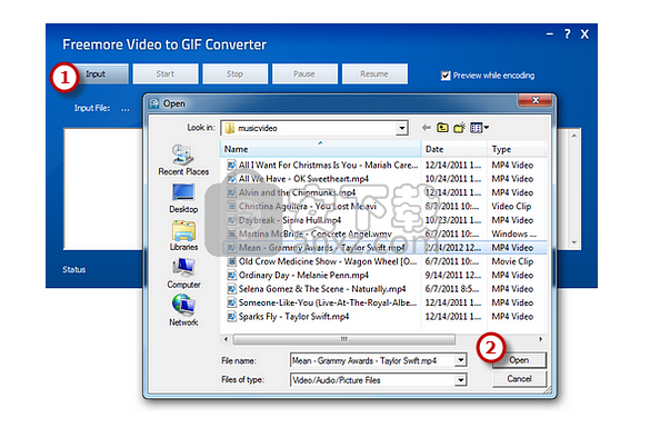 Freemore Video to GIF Converter(视频转GIF转换器)