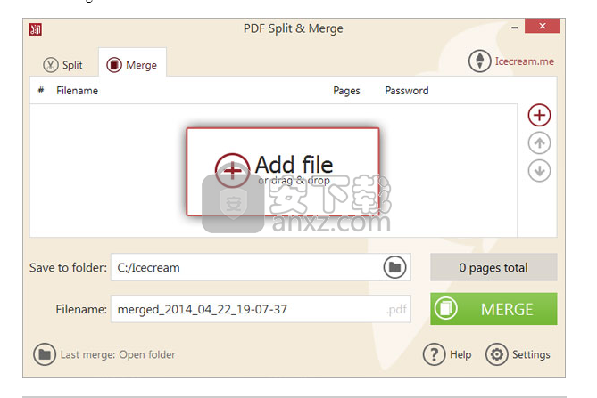 icecream pdf split merge(PDF分割合并软件)