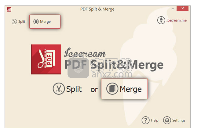 icecream pdf split merge(PDF分割合并软件)