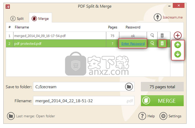 icecream pdf split merge(PDF分割合并软件)