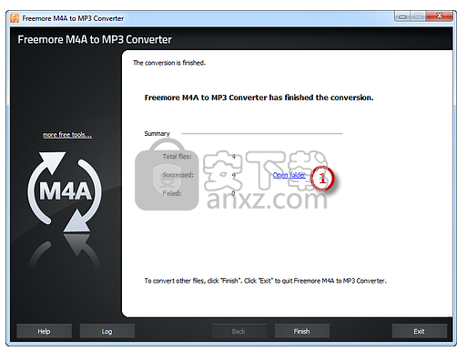 Freemore M4A to MP3 Converter(m4a转mp3转换器)