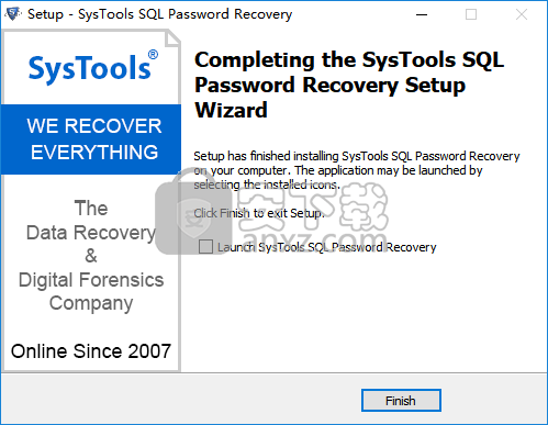 SysTools SQL Password Recovery(SQL密码恢复工具)