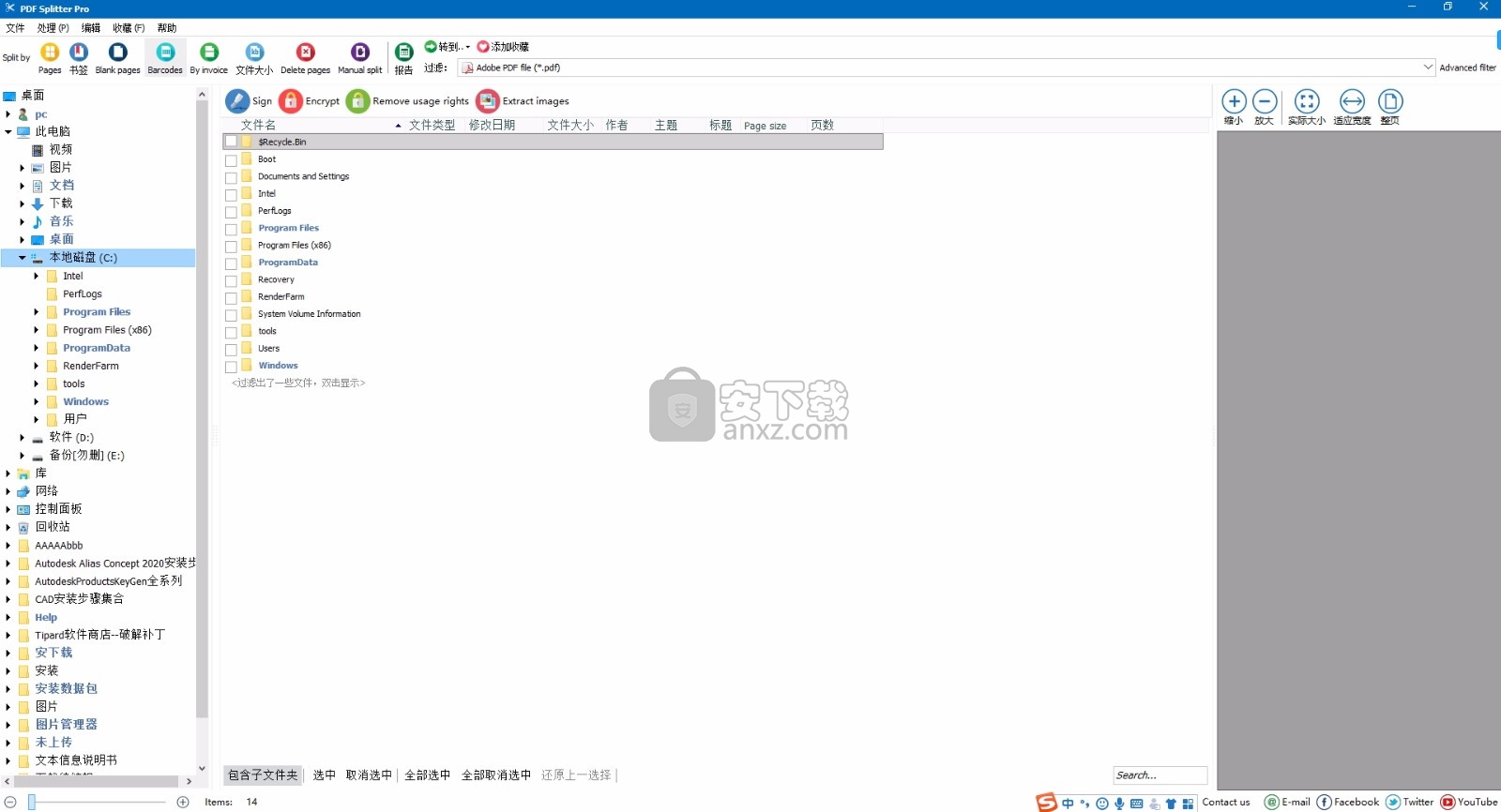 Pdf Splitter Pro(多功能PDF拆分工具)