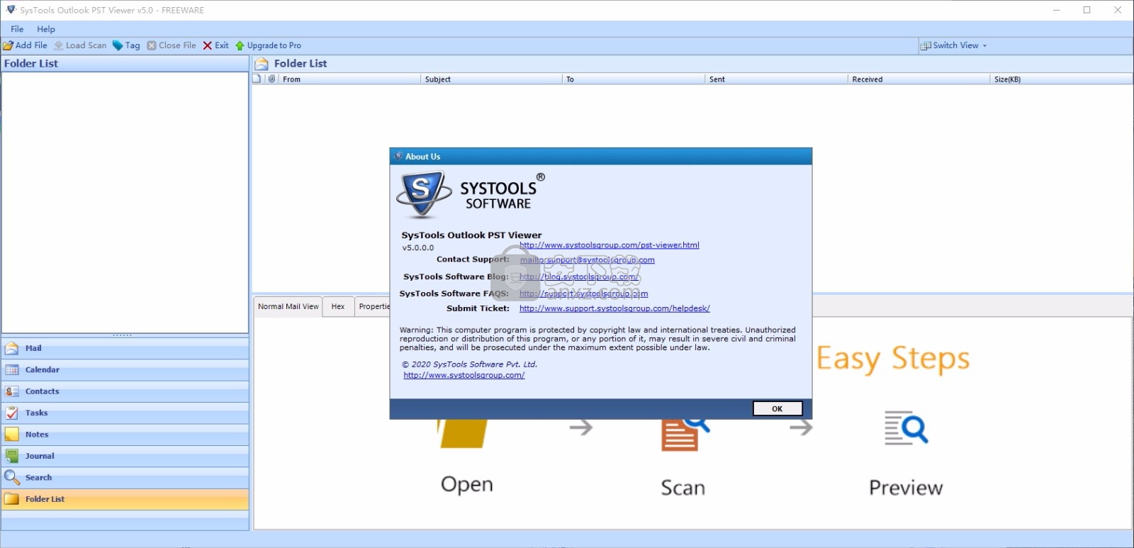 SysTools Outlook PST Viewer(文件浏览与管理工具)