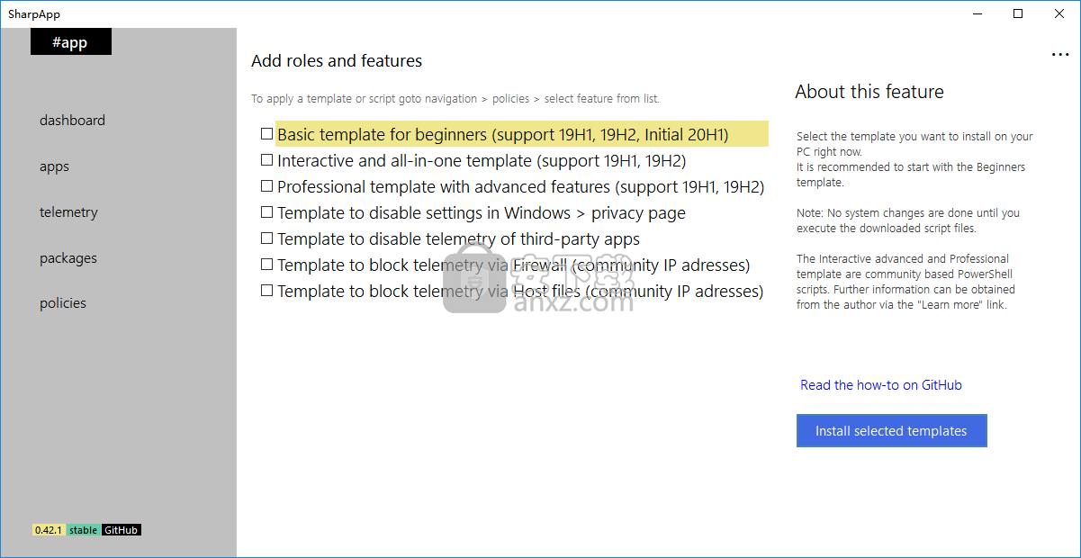 SharpApp(Win10系统应用卸载软件)