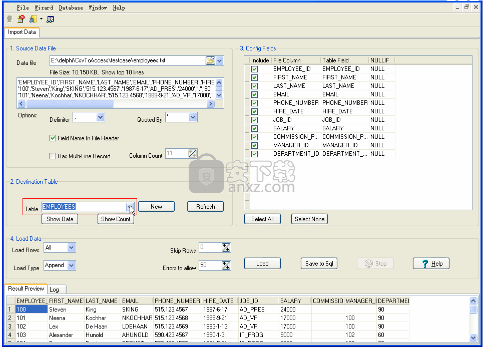 TxtToSql(TXT导入数据库工具)