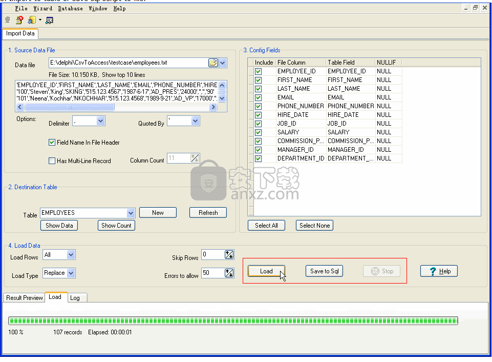 TxtToSql(TXT导入数据库工具)