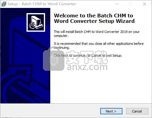 Batch CHM to Word Converter(批量CHM转Word转换器)