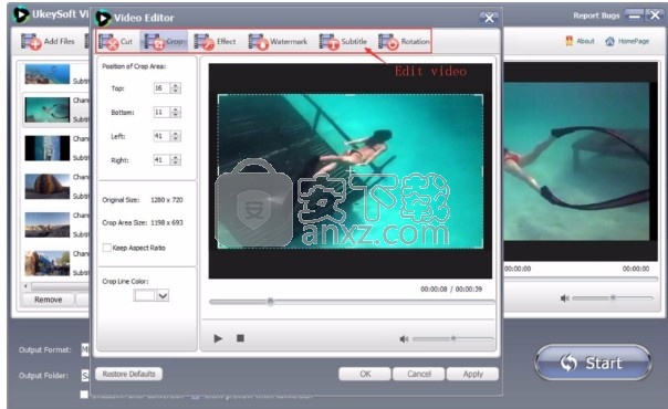 UkeySoft Video Converter(视频文件转换工具)