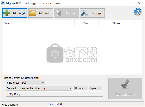Mgosoft PS To Image Converter(ps转图片软件)