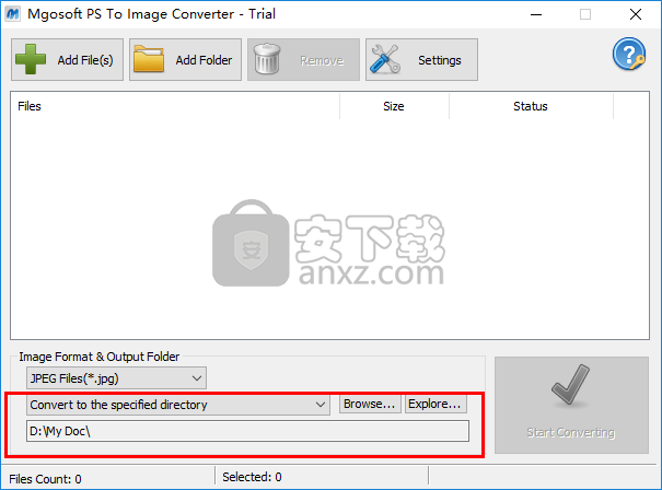 Mgosoft PS To Image Converter(ps转图片软件)