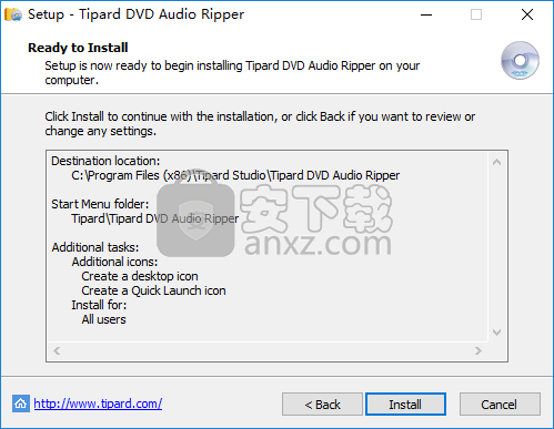 Tipard DVD Audio Ripper(DVD音频提取工具)