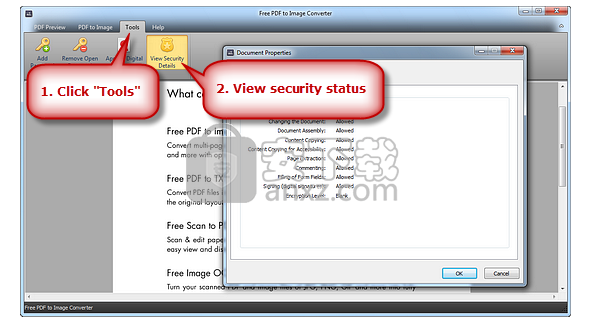 pdf转图片工具(Free PDF to Image Converter)