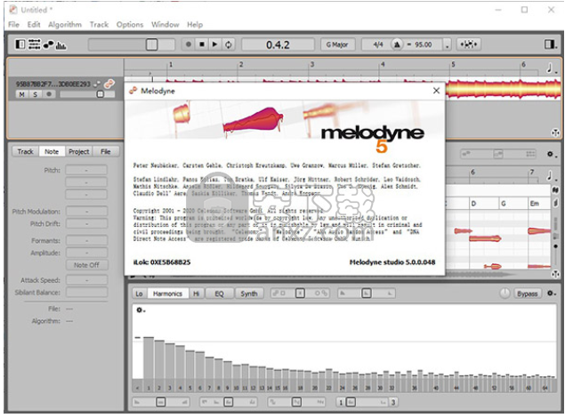 Celemony Melodyne Studio(音频编辑器)