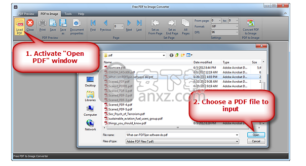 pdf转图片工具(Free PDF to Image Converter)