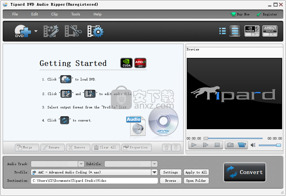 Tipard DVD Audio Ripper(DVD音频提取工具)