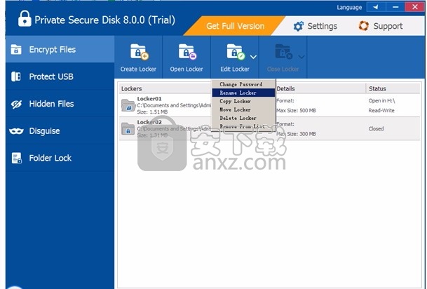 Private Secure Disk(系统磁盘加密工具)