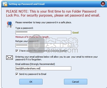 Folder Password Lock Pro(文件夹加密工具)