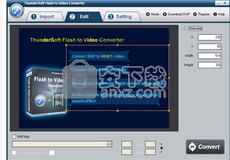 ThunderSoft Flash to Video Converter(文件转换工具)