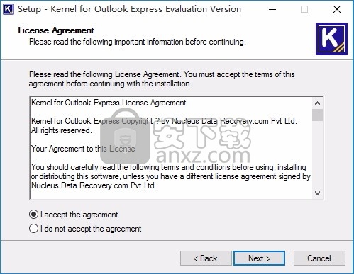 Kernel for Outlook Express Recovery(文件恢复工具)