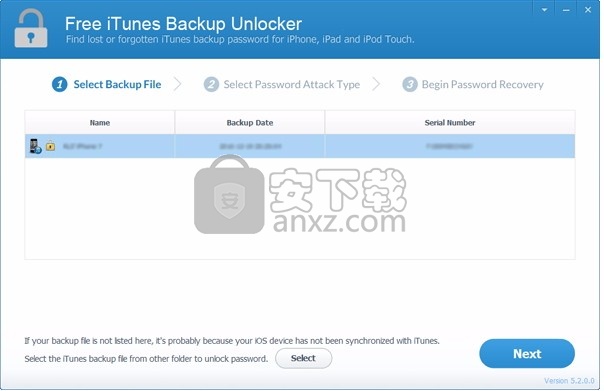 Free iTunes Backup Unlocker(iTunes备份解锁器)