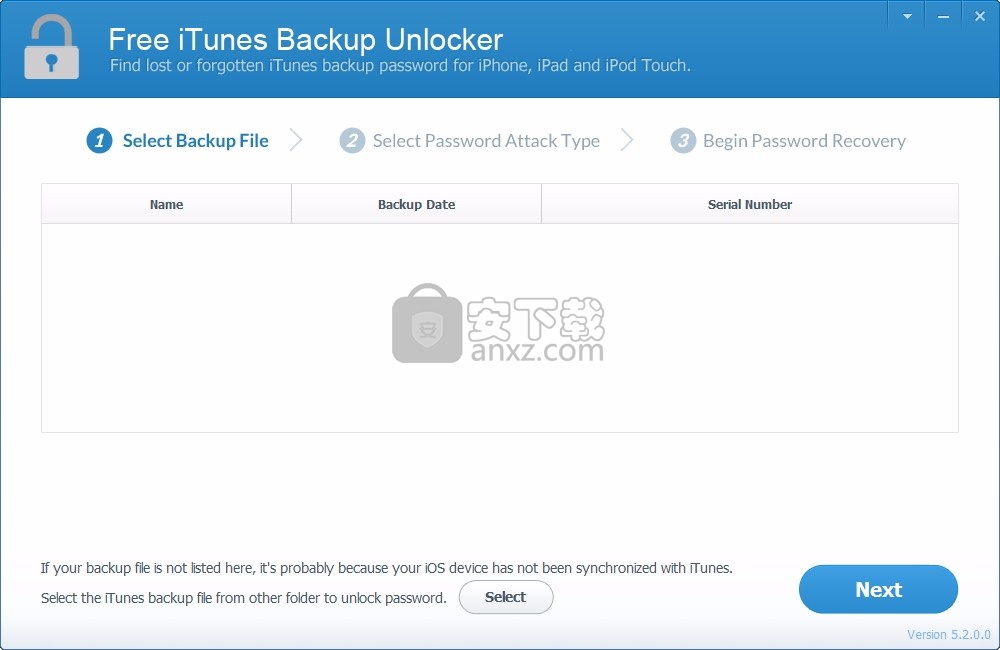 Free iTunes Backup Unlocker(iTunes备份解锁器)